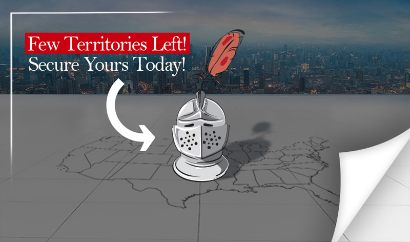Image Describing There Are Few Territories Left and You Should Secure Yours Today