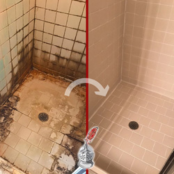 Image of a Cleaned Tile Shower in Nashville