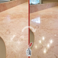 Photo of a Marble Countertop in Fairfield