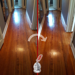 Picture of a Wood Floor After a Refinishing Service in Missouri