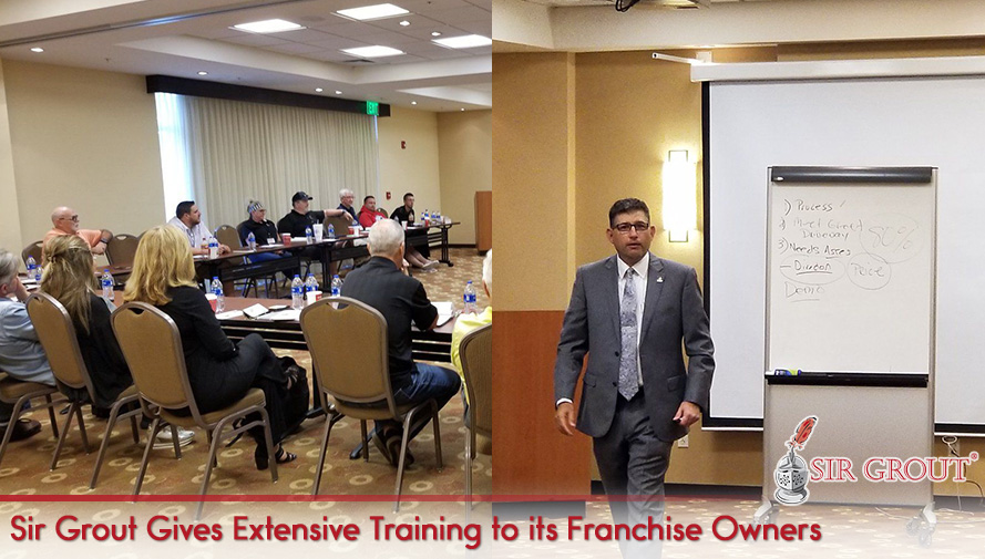 Sir Grout Gives Extensive Training to Its Franchise Owners