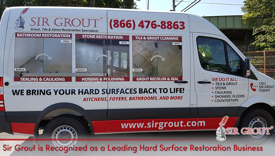 Sir Grout Is Recognized as a Leading Hard Surface Restoration Business