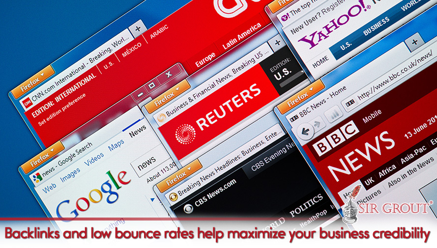 One of SEO goals is to increase high quality links, decrease bounce rates and show relevant content Backlinks and low bounce rates help maximize your business credibility