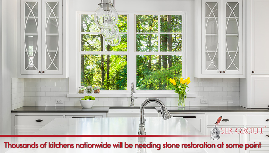 Thousands of kitchens nationwide will be needing stone restoration at some point