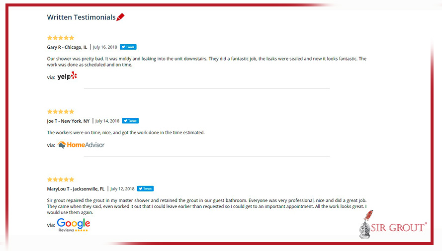 Great customer service will Keep customers happy and a good flow of great reviews