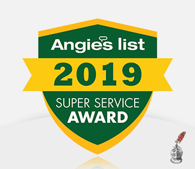 Image of Angie's List Super Service Award Badge for Sir Grout